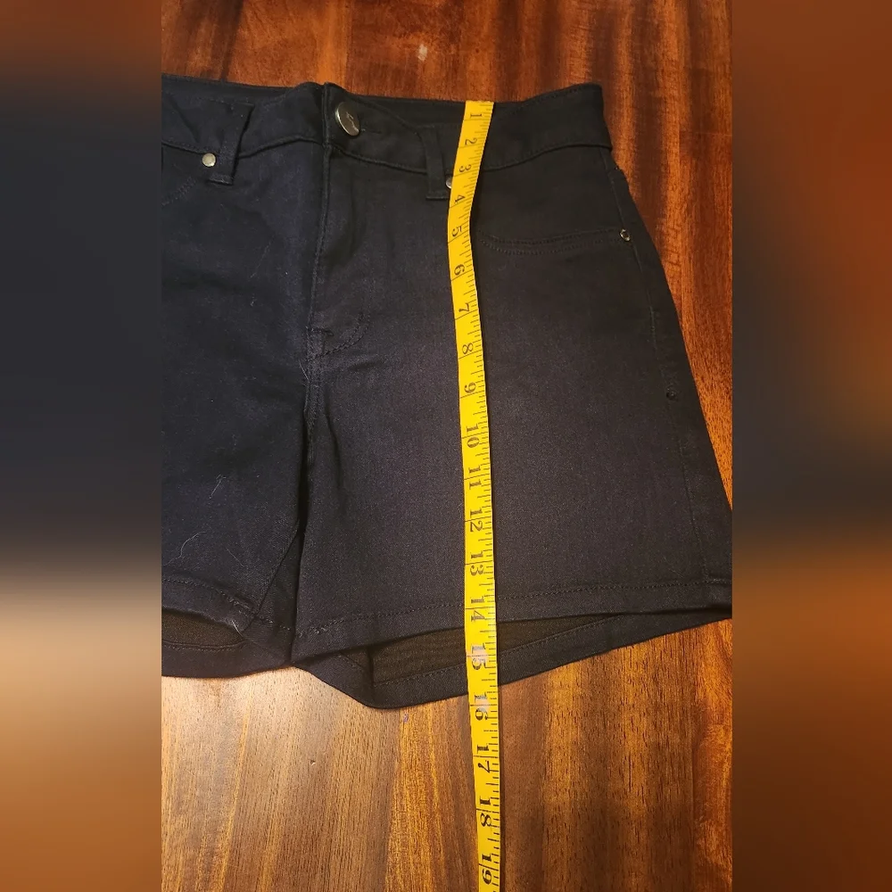 1822 Dark Wash 5 Pocket Navy blue Dress Shorts - Picture 3 of 8